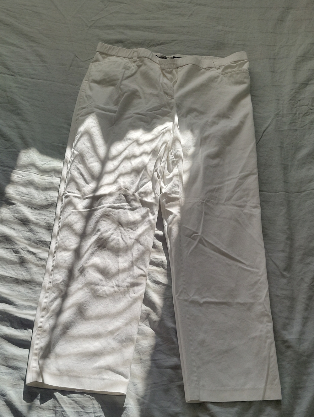 Briggs New York White Chino Pants